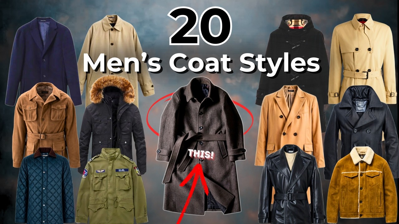 Sharp Men’s Coat Guide: Master 20 Timeless Styles (Expert Approved)