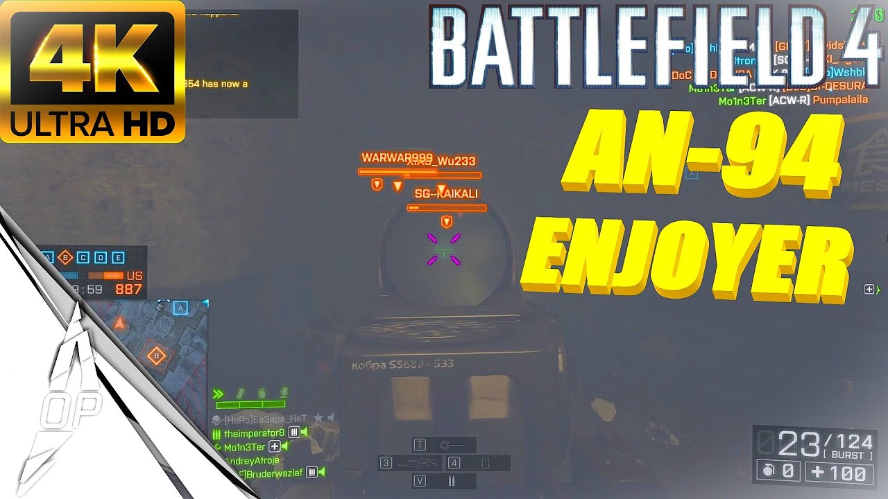 BF4 AN-94 ENJOYER _ BATTLEFIELD 4 PC GAMEPLAY [4K 60FPS][NO COMMENTARY]