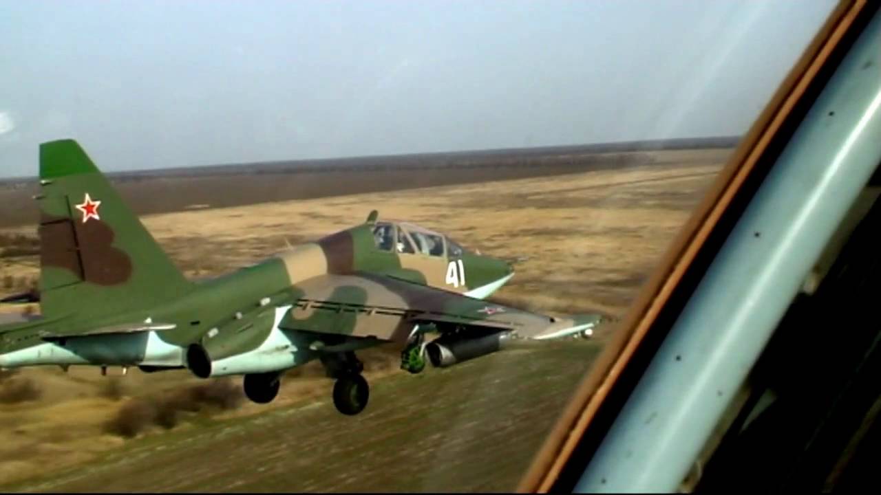 Посадка парой Су 25