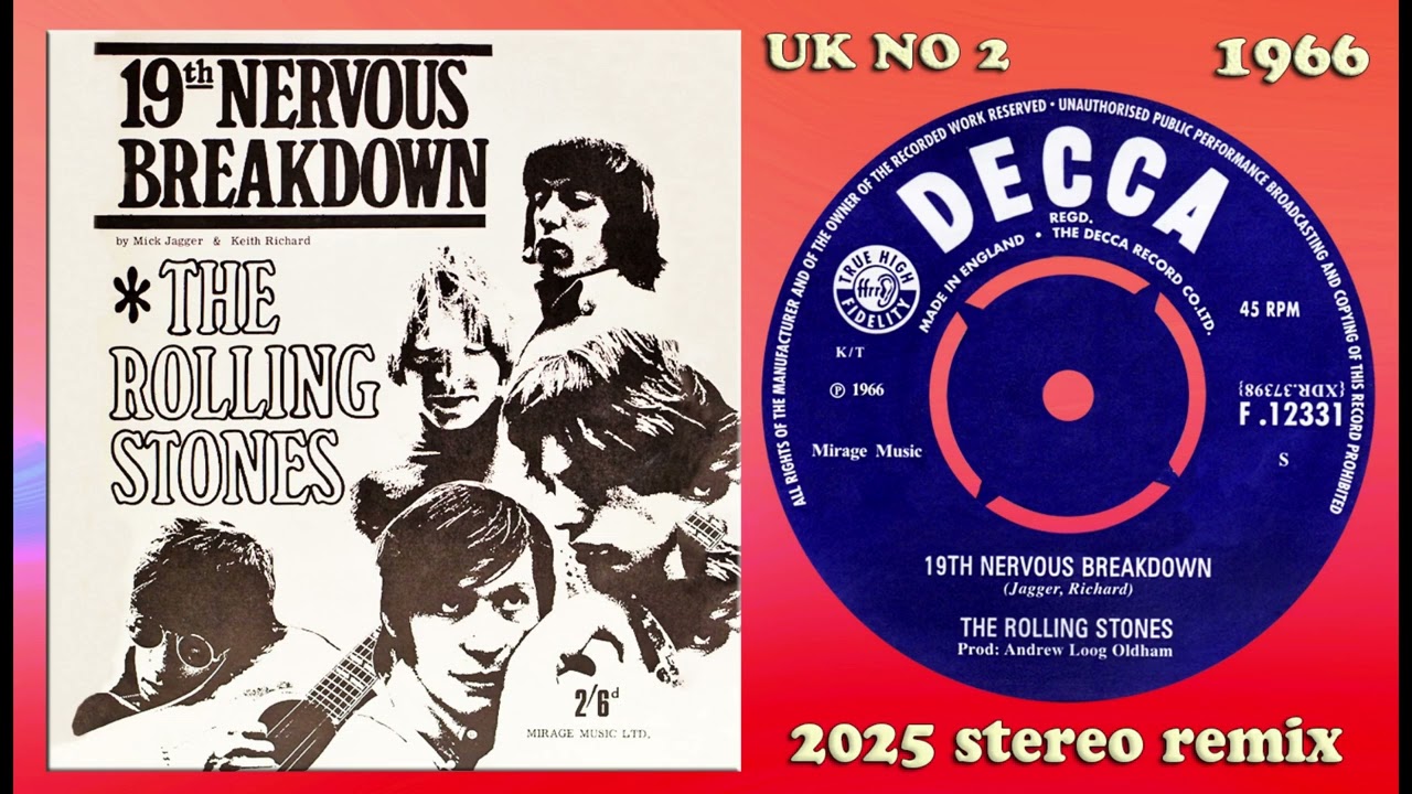 The Rolling Stones - 19th Nervous Breakdown - 2025 stereo remix