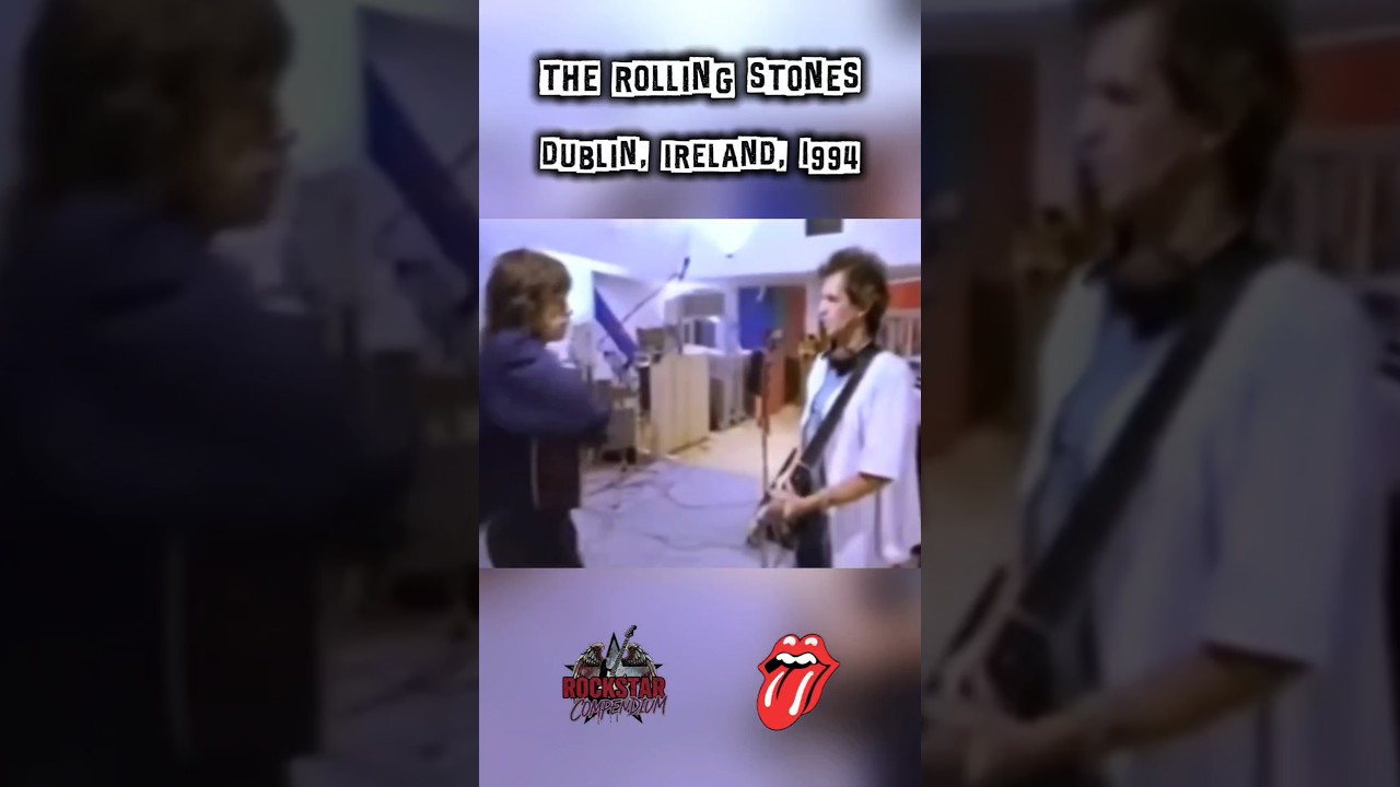 Voodoo Lounge rehearsal, accoustic jam by Mick and Keith 