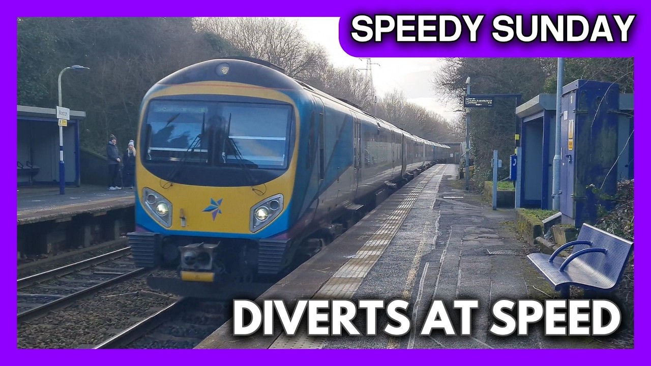 Speedy Sunday | TransPennine Diverts Fly Through Moston