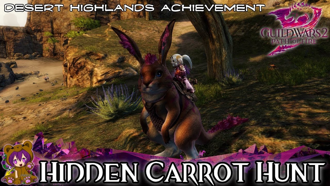 GW2 Hidden Carrot Hunt (Desert Highlands achievement)