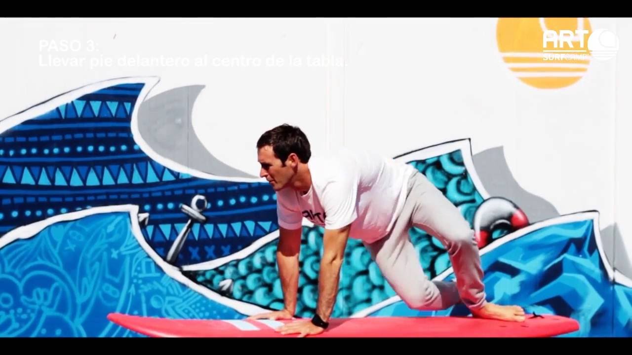 Take Off En Surf - Ponerse De Pie En La Tabla De Surf