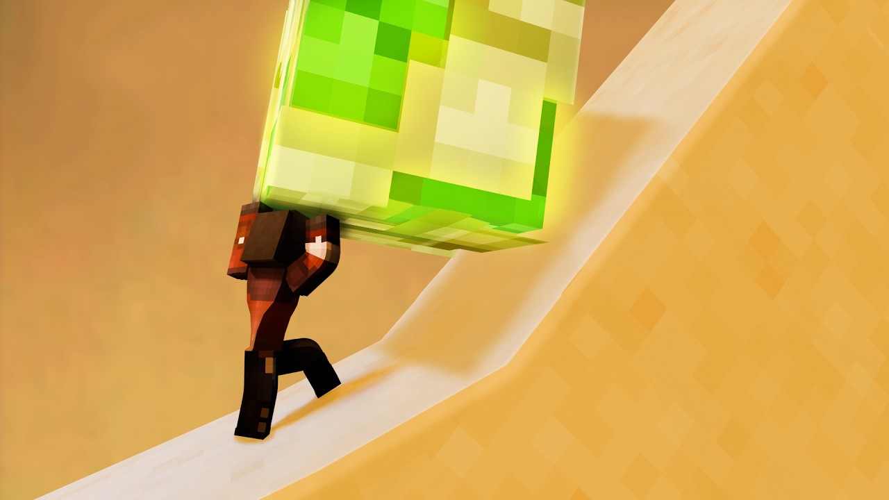 one must imagine sisyphus happy grinding skyblock levels (Skyblock Sillies v99)