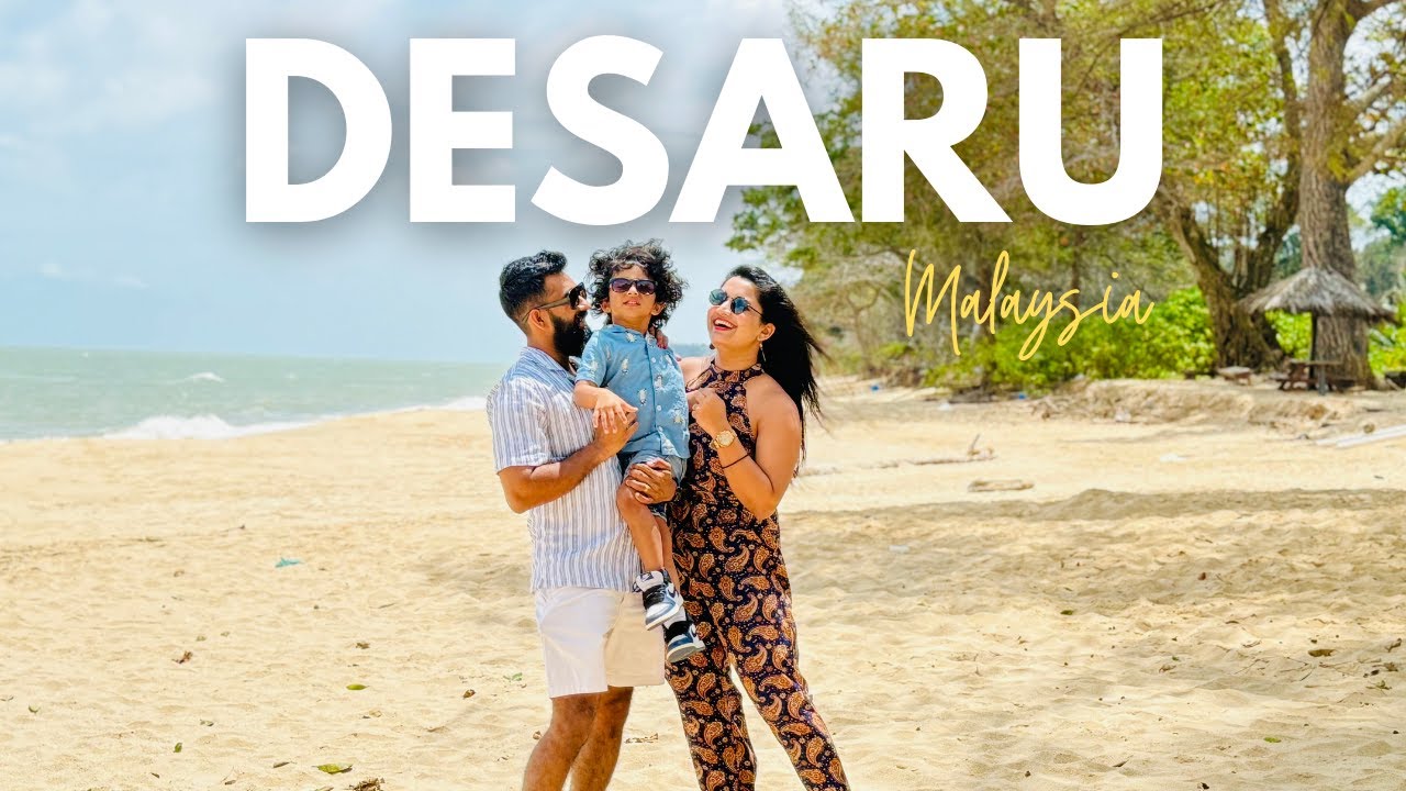 Road Trip from Singapore to Malaysia  🚗 | Desaru 🌊 | Beach Holidays | Aza and Christin