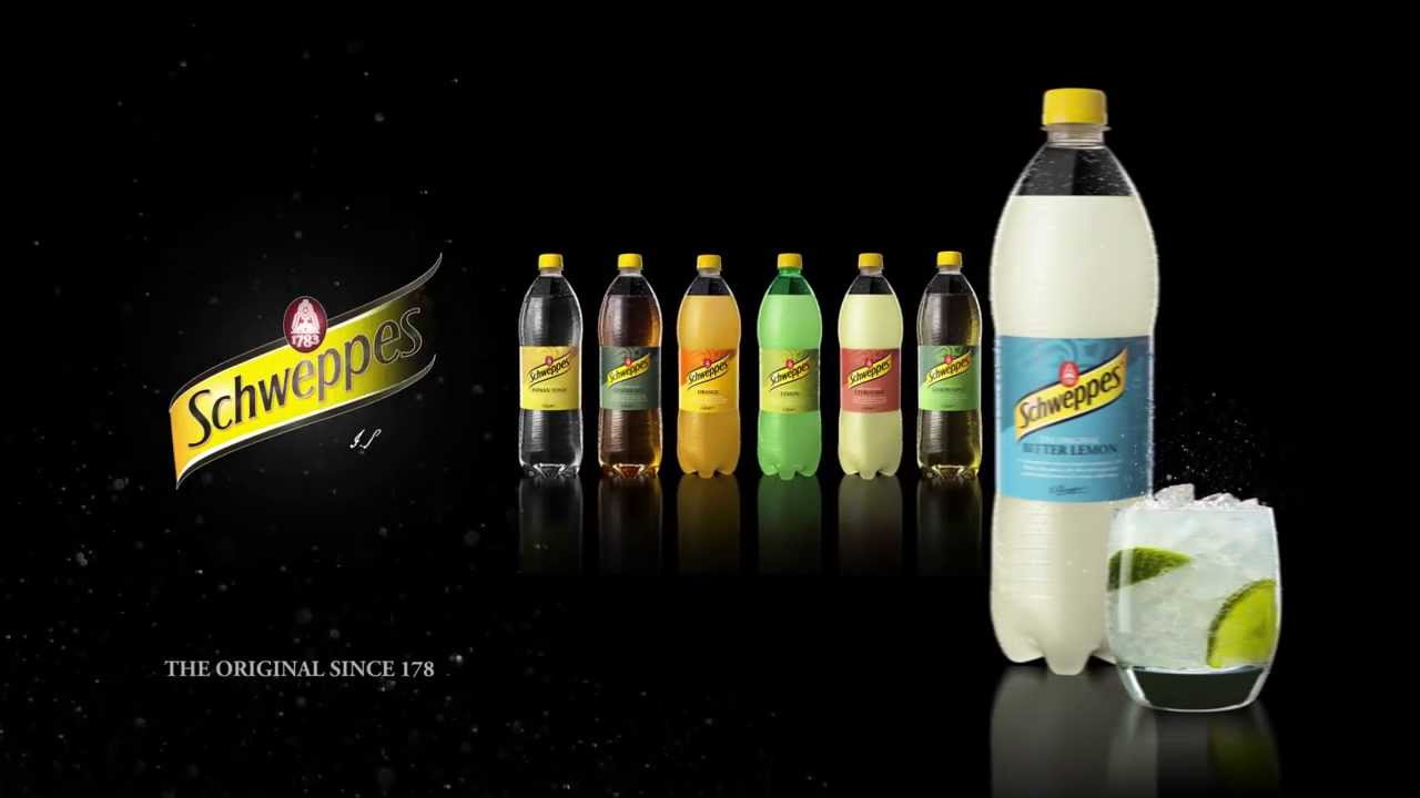 Schweppes. Oryginalny od 1783r