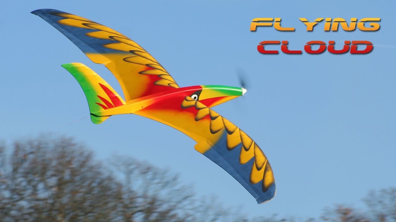 Flying Cloud de Wegner-Flugmodelle. Passages en radada...