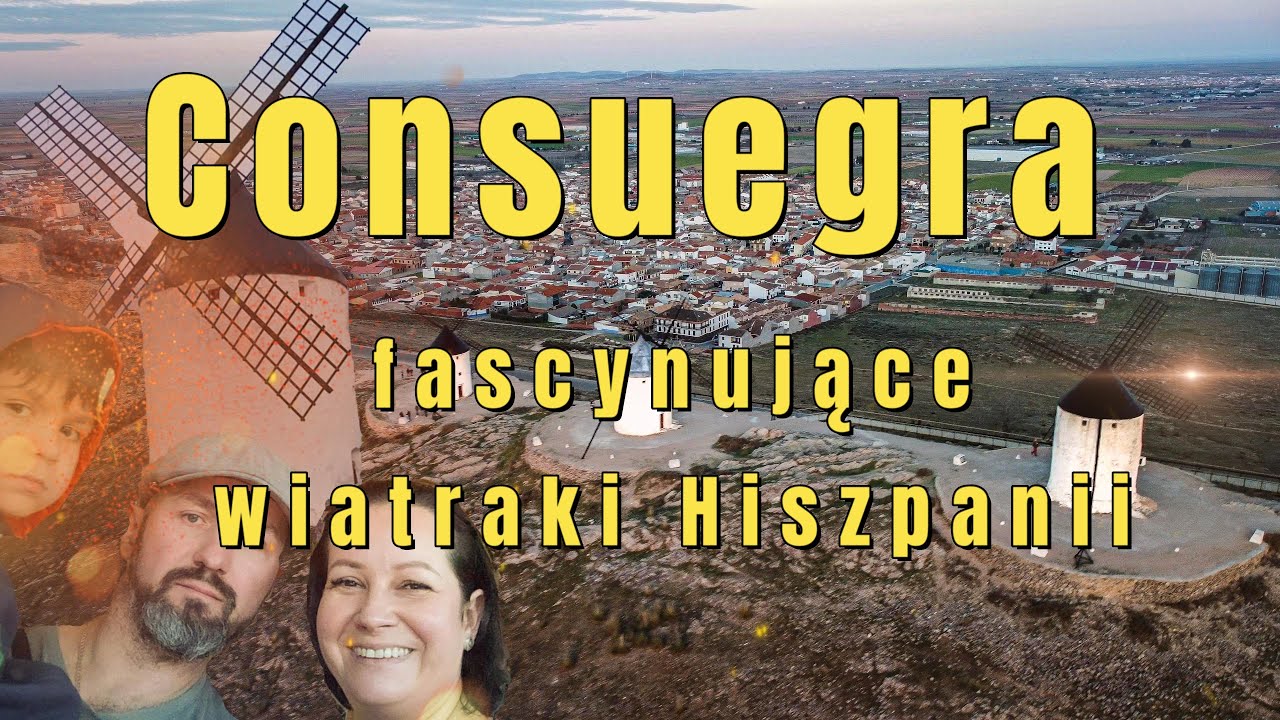 Consuegra &ndash; fascynujące wiatraki Hiszpanii #hiszpania   ,#vanlife   #4k