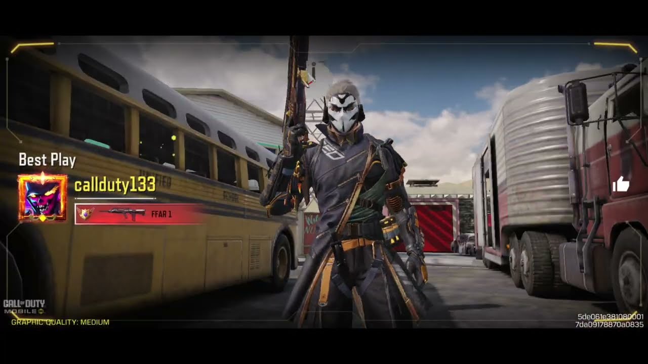 The 3rd build on the ffar bright blade Call of duty mobile 