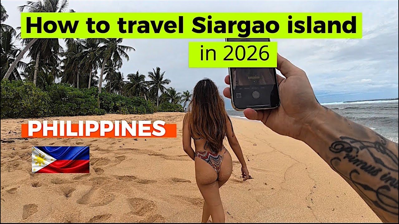How to travel Siargao island in 2026