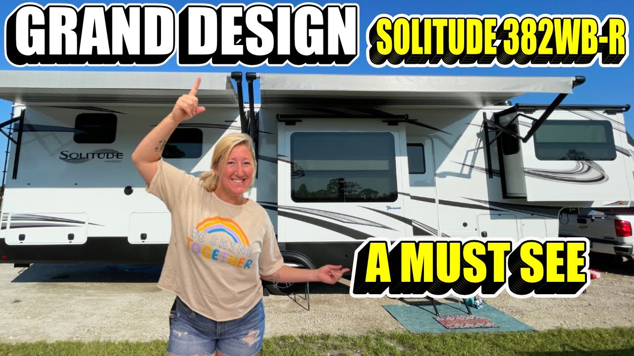 Tour our 2021 Grand Design Solitude 382WB-R  | Full Time RV Life