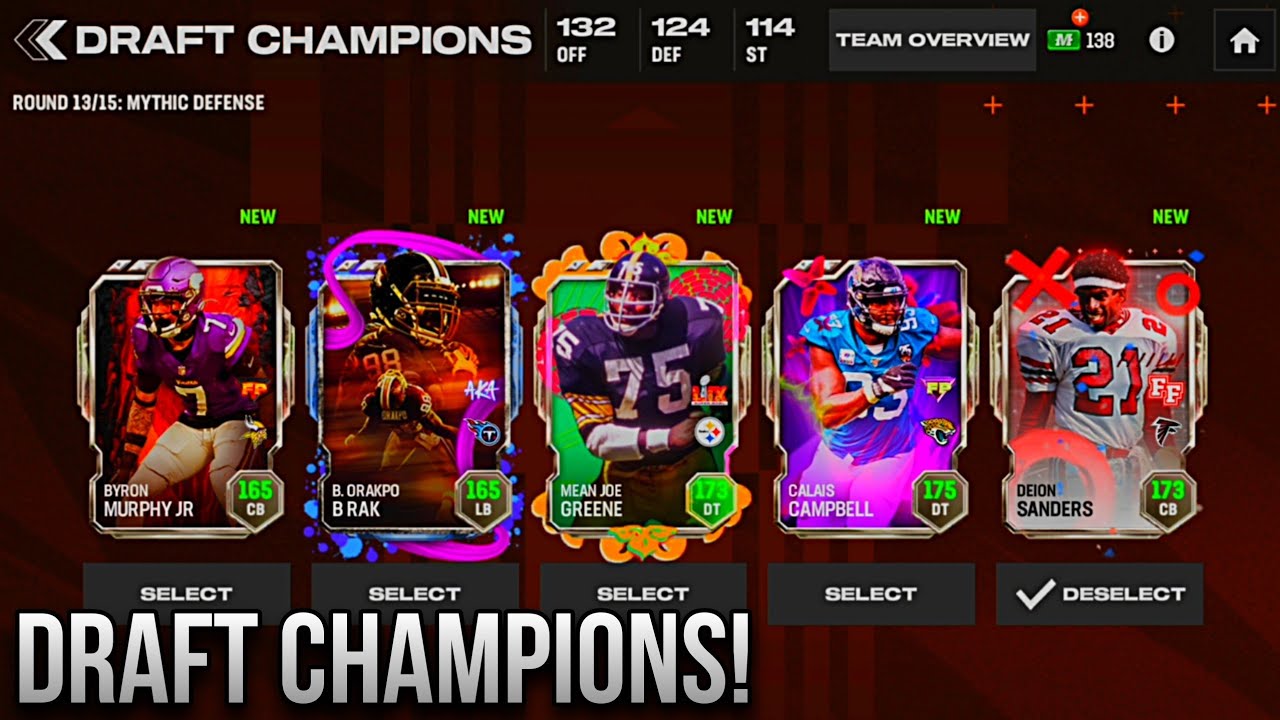 DRAFT CHAMPIONS IS BACK!! - Madden Mobile 25