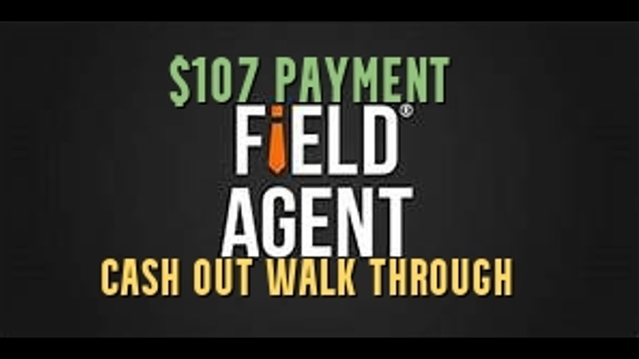 💲107 Field Agent Cash Out Payment Walk Through How To Get Paid Completed Simple Tasks Merchandising