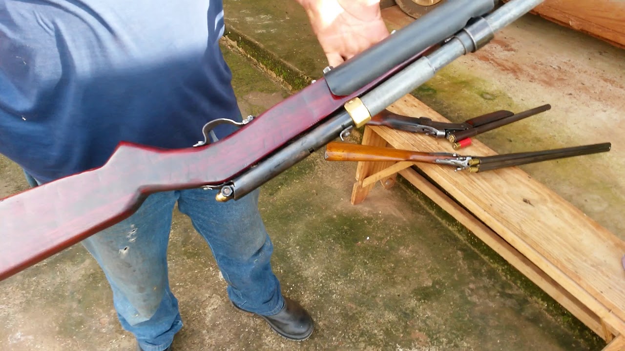 Espingarda caseira calibre 28