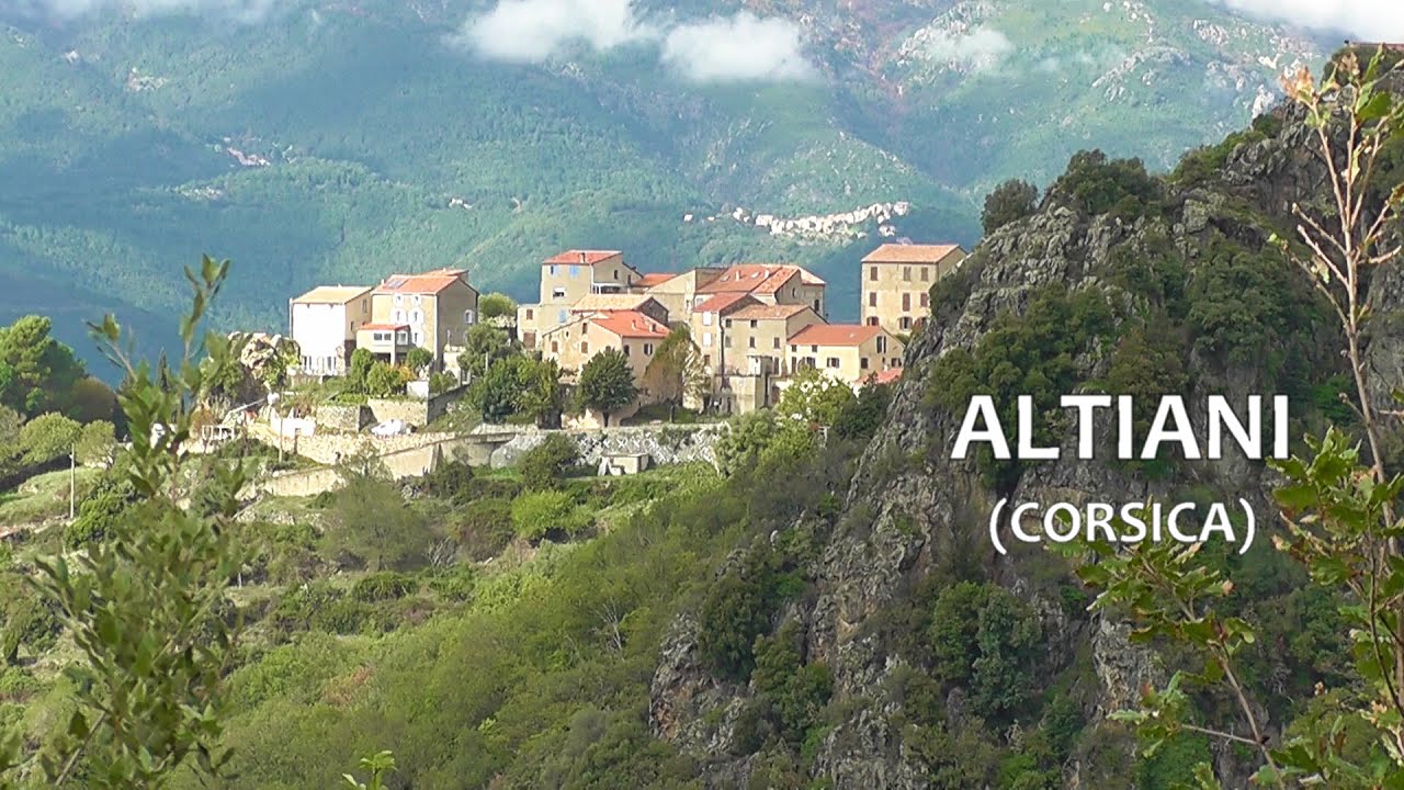 FRANCE mountain villages in the east of Corsica (19 Oct 2024)