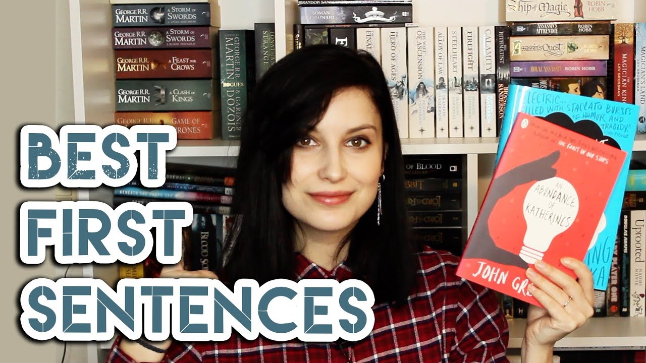 Best Opening Lines In Books // favourite first sentences
