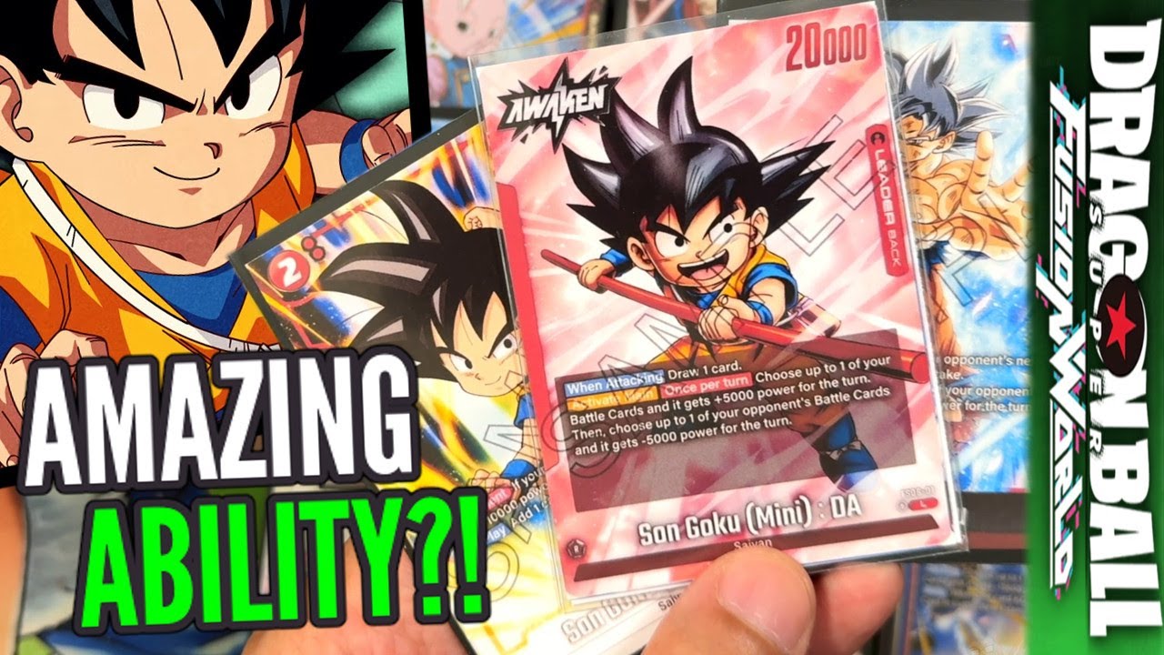 Son Goku (Mini): DA Deck Profile - Power Advantage! | Dragon Ball Super Fusion World