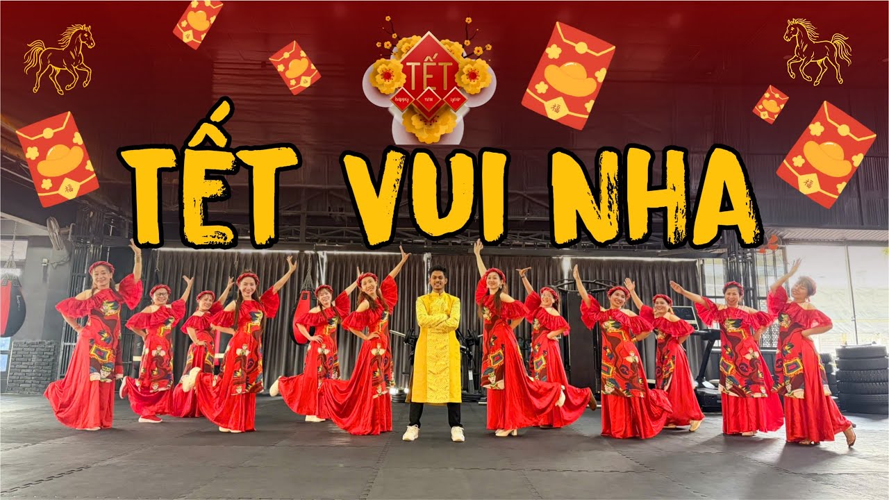 Tết Vui Nha | Zumba dance cover #Bàitet2026 #tet #tetvuinha #nhaytet 
