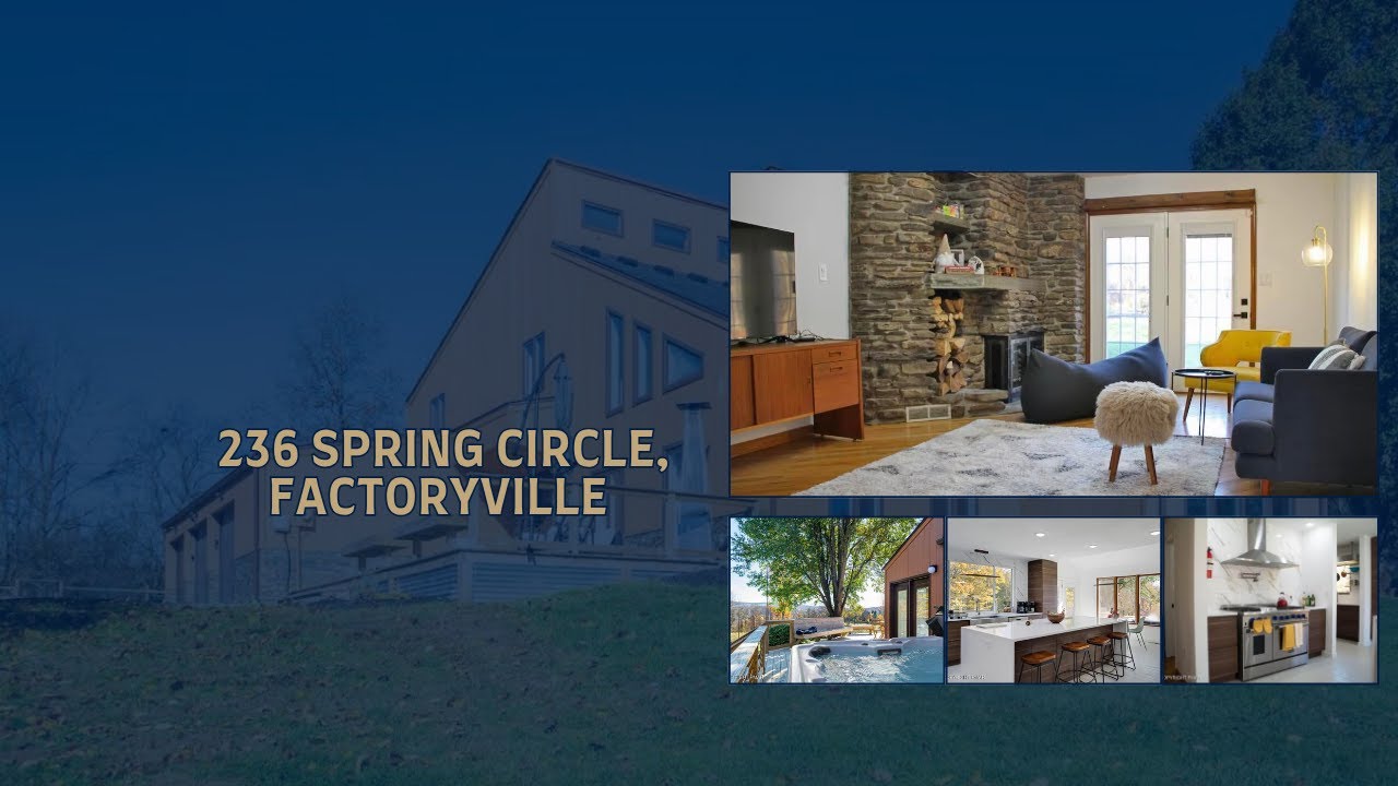 236 Spring Circle, Factoryville, Clinton Township, Wyoming  County - Video Home Showing