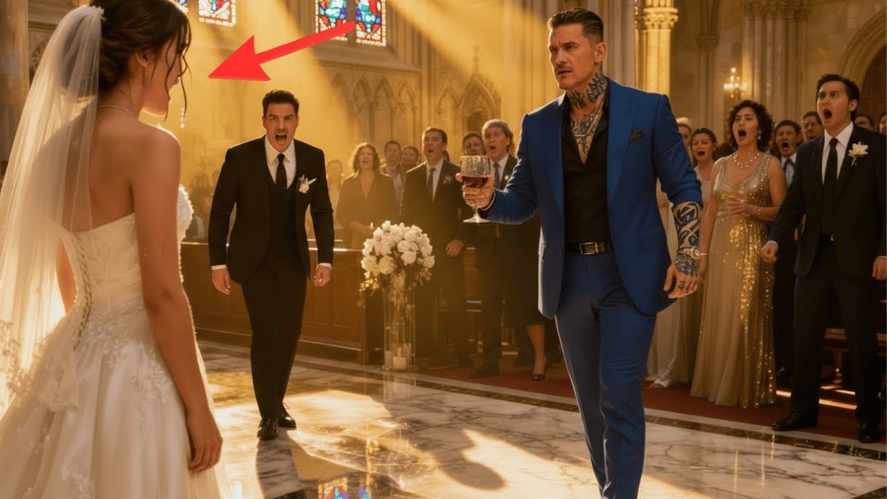 Her Fiancé Rejected Her at the altar- so the Mafia boss stepped forward and declared: “she’s mine”