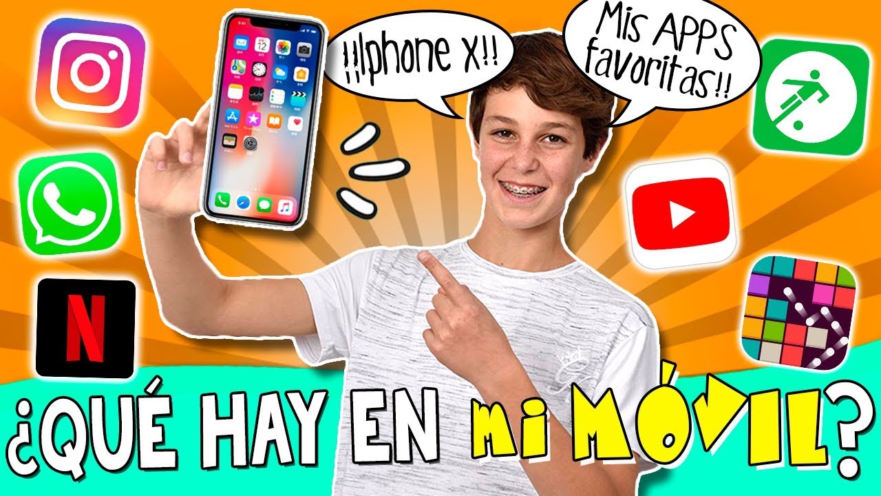 TAG 📲 ¿Qué hay en mi MÓVIL? 😱 APPS y Juegos favoritos de MATEO para su celular IPHONE X 📱