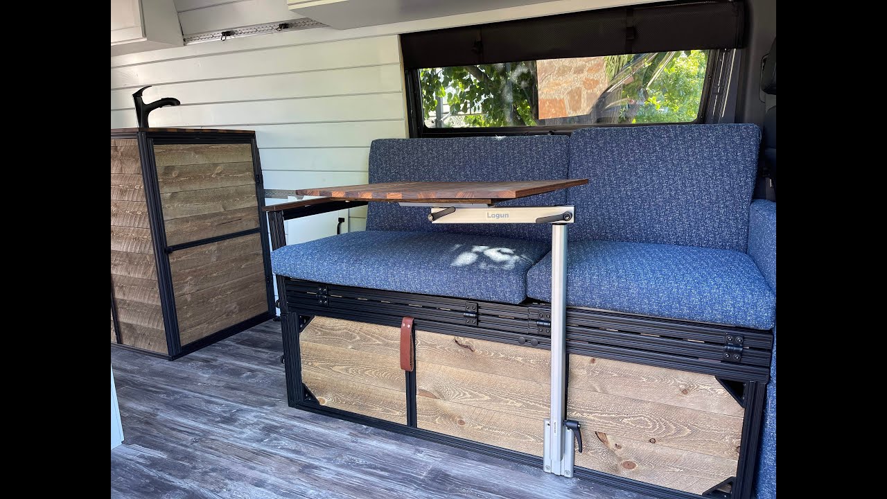 Sprinter Van Project: 1.14 - The Ultimate Van Bed+++++ (yes, another multitasker)