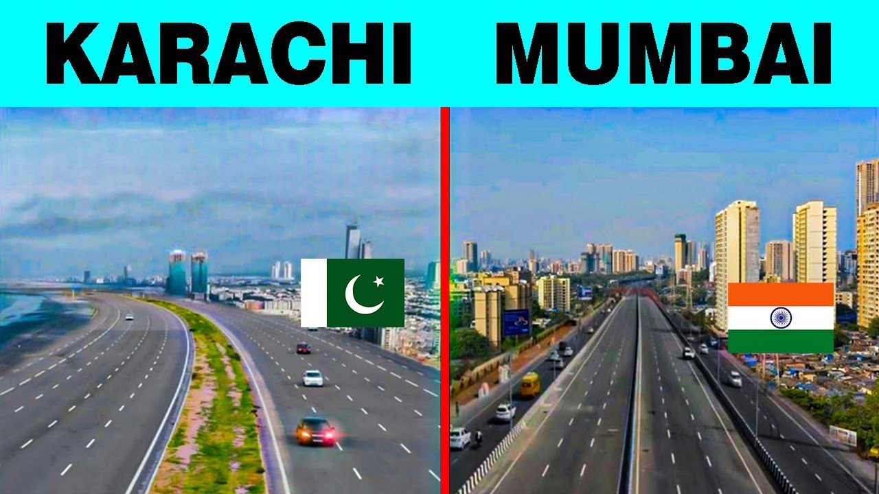 Mumbai vs Karachi Full comparison - 2023 | کراچی‎ vs mumbai 🇵🇰 🇮🇳