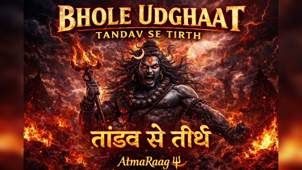 🔱 BHOLE UDGHAAT  | 🔥 Tandav Se Tirth | Mahadev Ka Mahapralay | AtmaRaag ✨