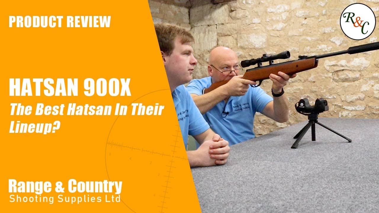 The Best Hatsan In Their Lineup? Hatsan 900X Spring Break Barrel Rifle - Range and Country