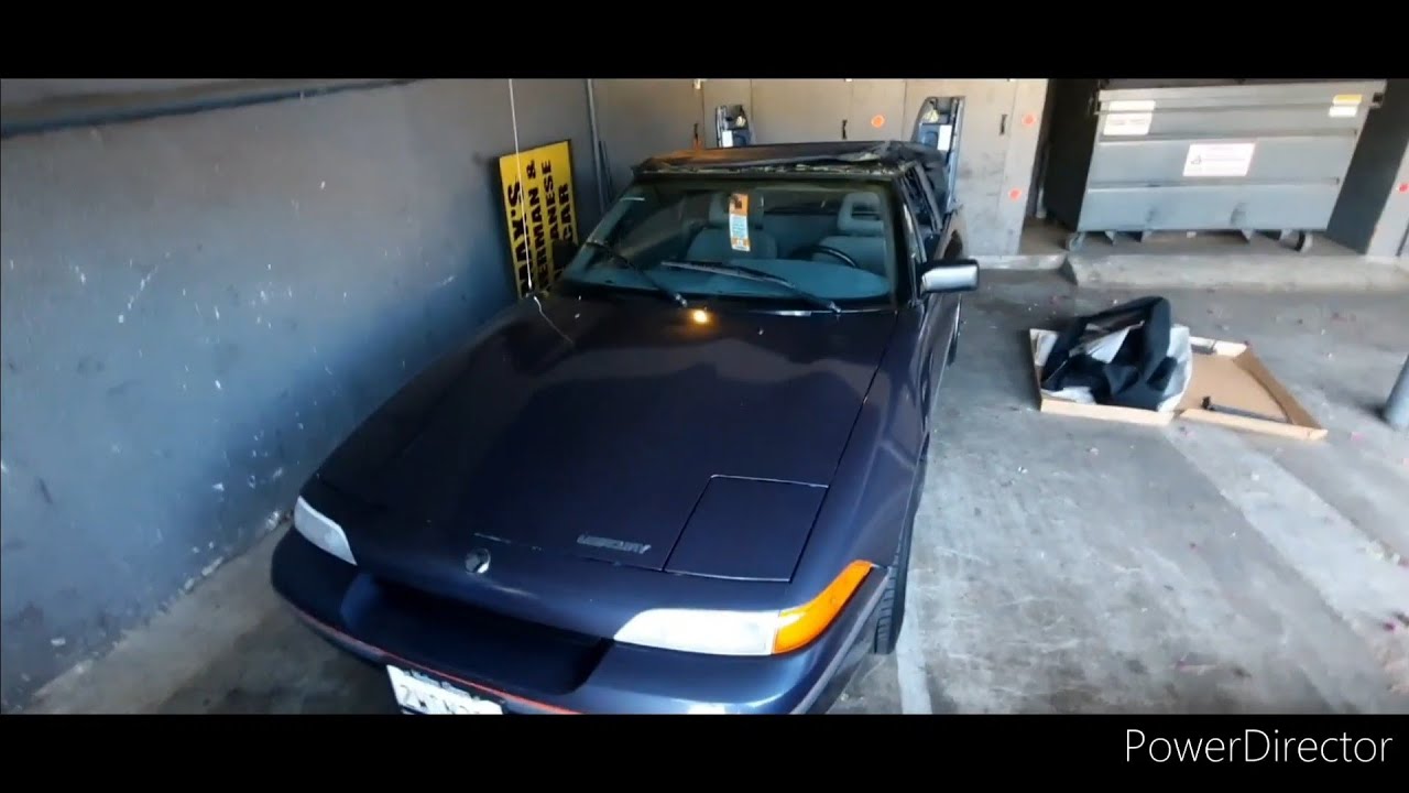 1991 mercury capri convertible top replacement XR2