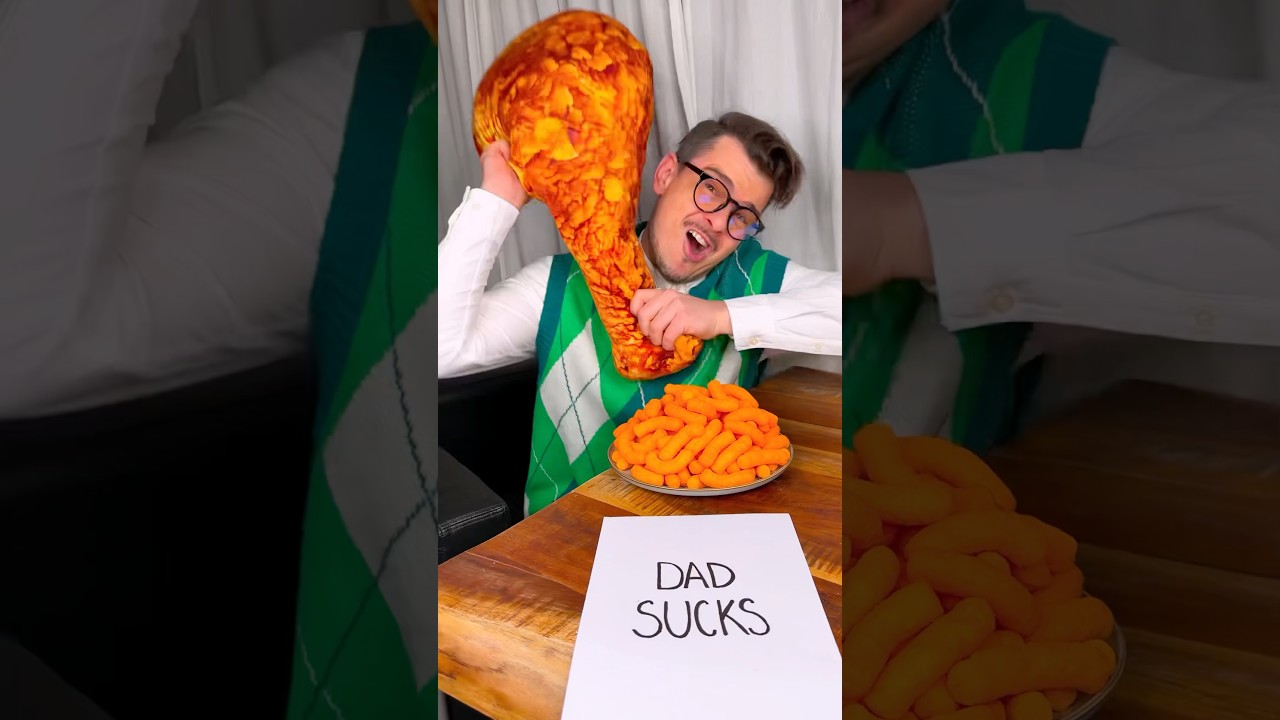 Dad was not impressed by this RAMEN NOODLE surprise?😅❤️🍜| CHEFKOUDY