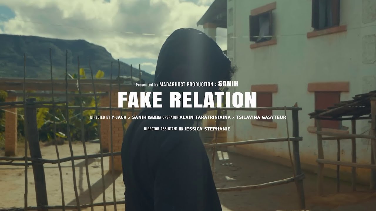 Sanih - FAKE RELATION  (Audio Visualizer)