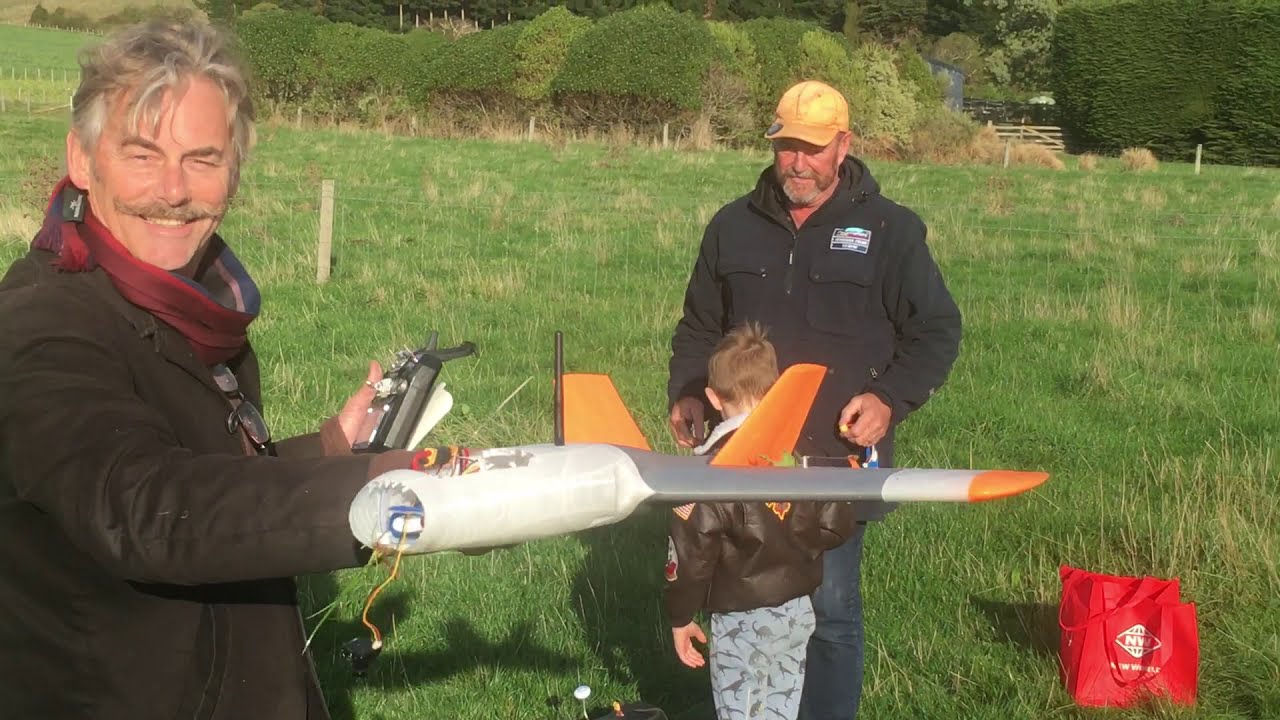 3D Printed Northern Pike maiden flight tests.
