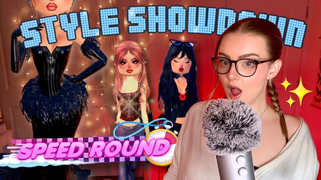 ASMR trying DTI's new game mode: STYLE SHOWDOWN 💙✨