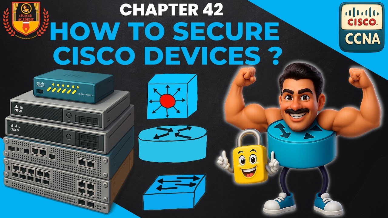 How to Secure Your Cisco Devices | Cisco Device Security | Cisco password Protection | CCNA 200-301