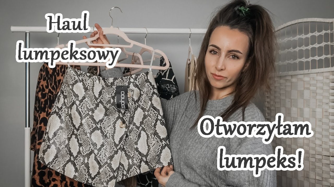 Otworzyłam własny sklep! Haul lumpeksowy Vlog Haul 2023 Kod rabatowy na zakupy w moim sklepie.