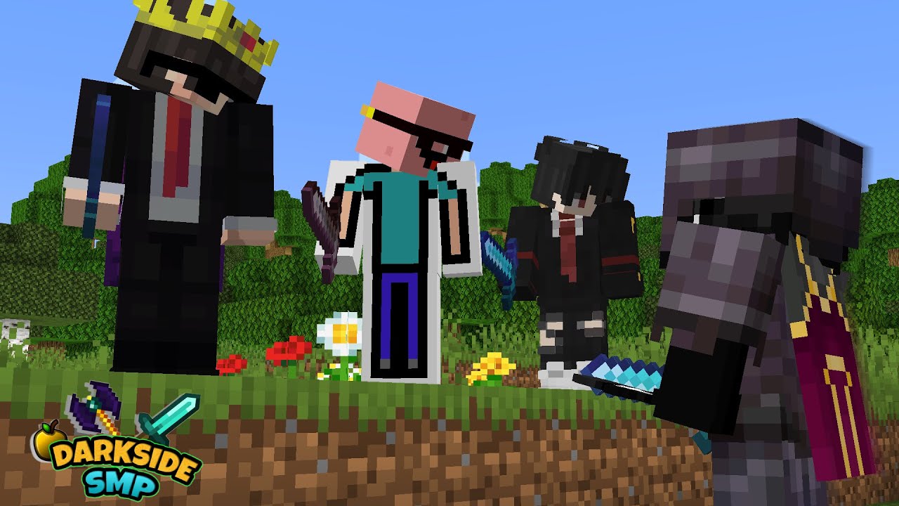 How I Survived 100 Days In This DEADLIEST SMP|| Darkside SMP