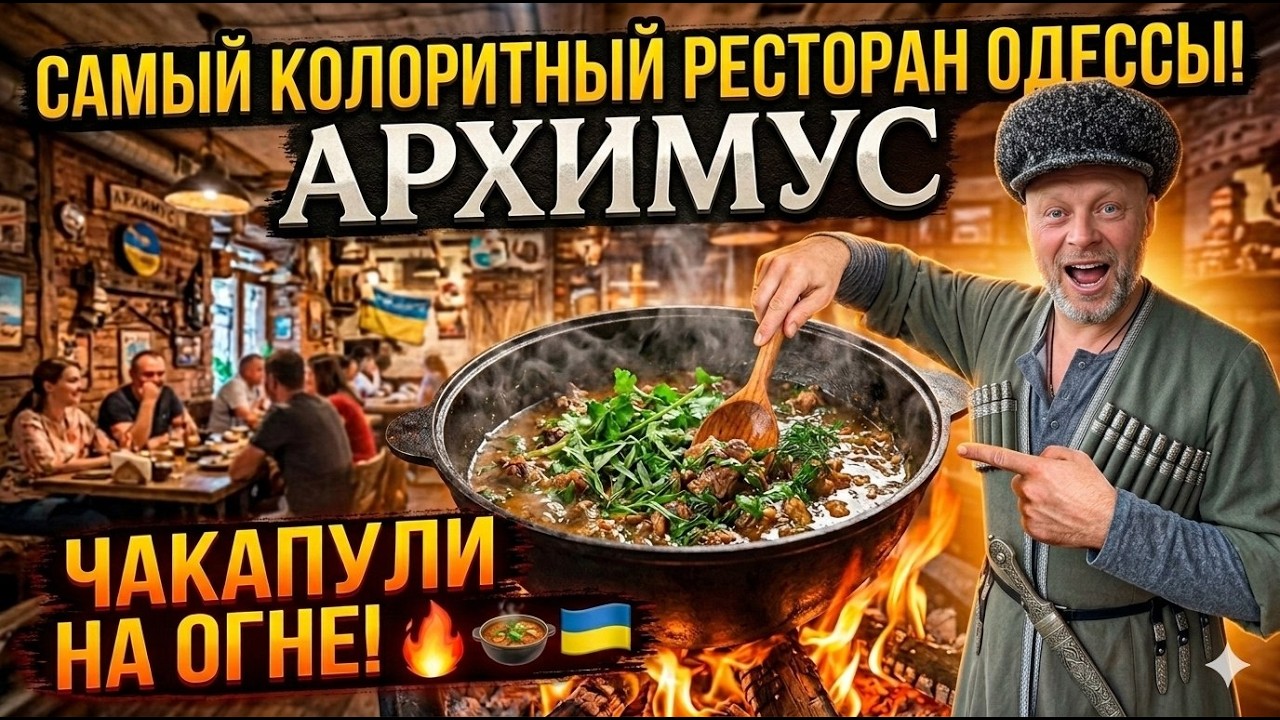 ARCHIMUS &ndash; Odessa's hidden gem! Chakapuli at the stake. Episode 1