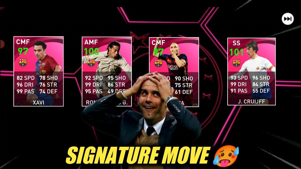 Pes Players And Their * Signature Move * ✨