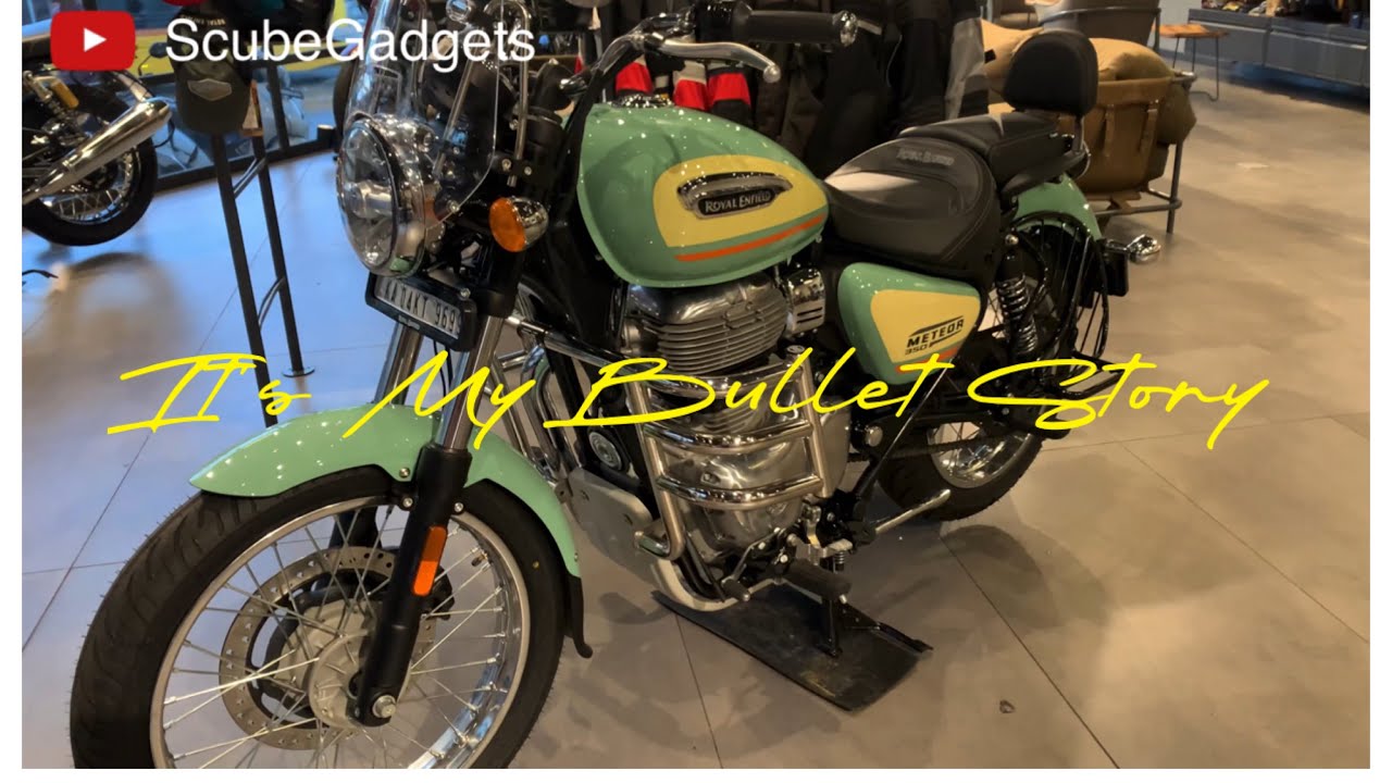 Royal Enfield Meteor 350 Aurora Green - My Bullet Story