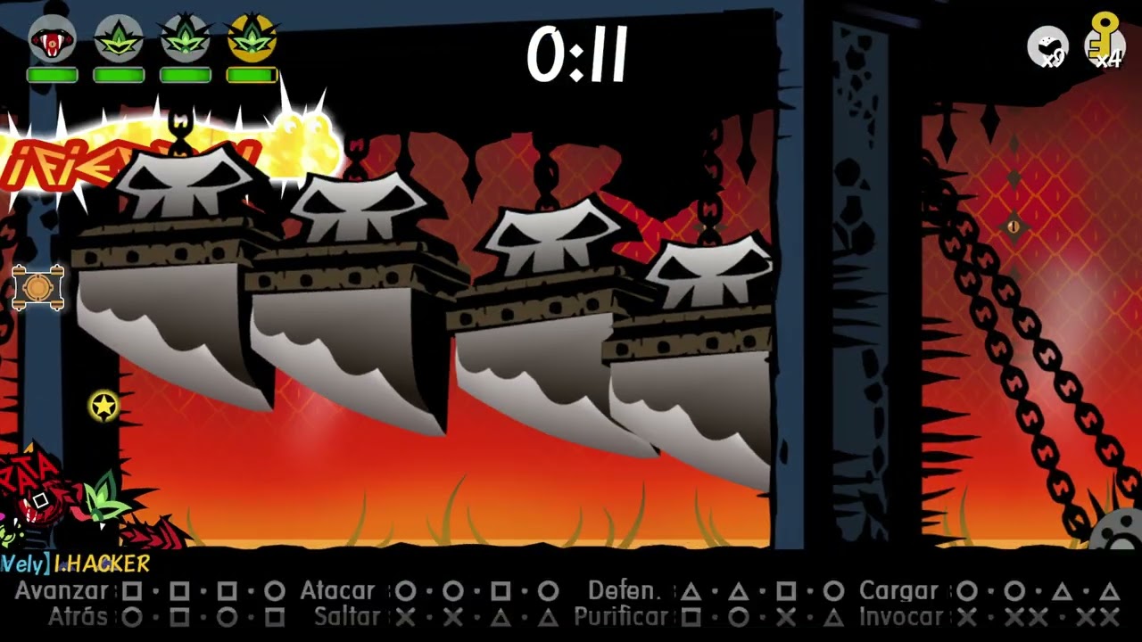 Desafio de los Arcomunks en calabozos #6 Cimas de la Indolencia #patapon3
