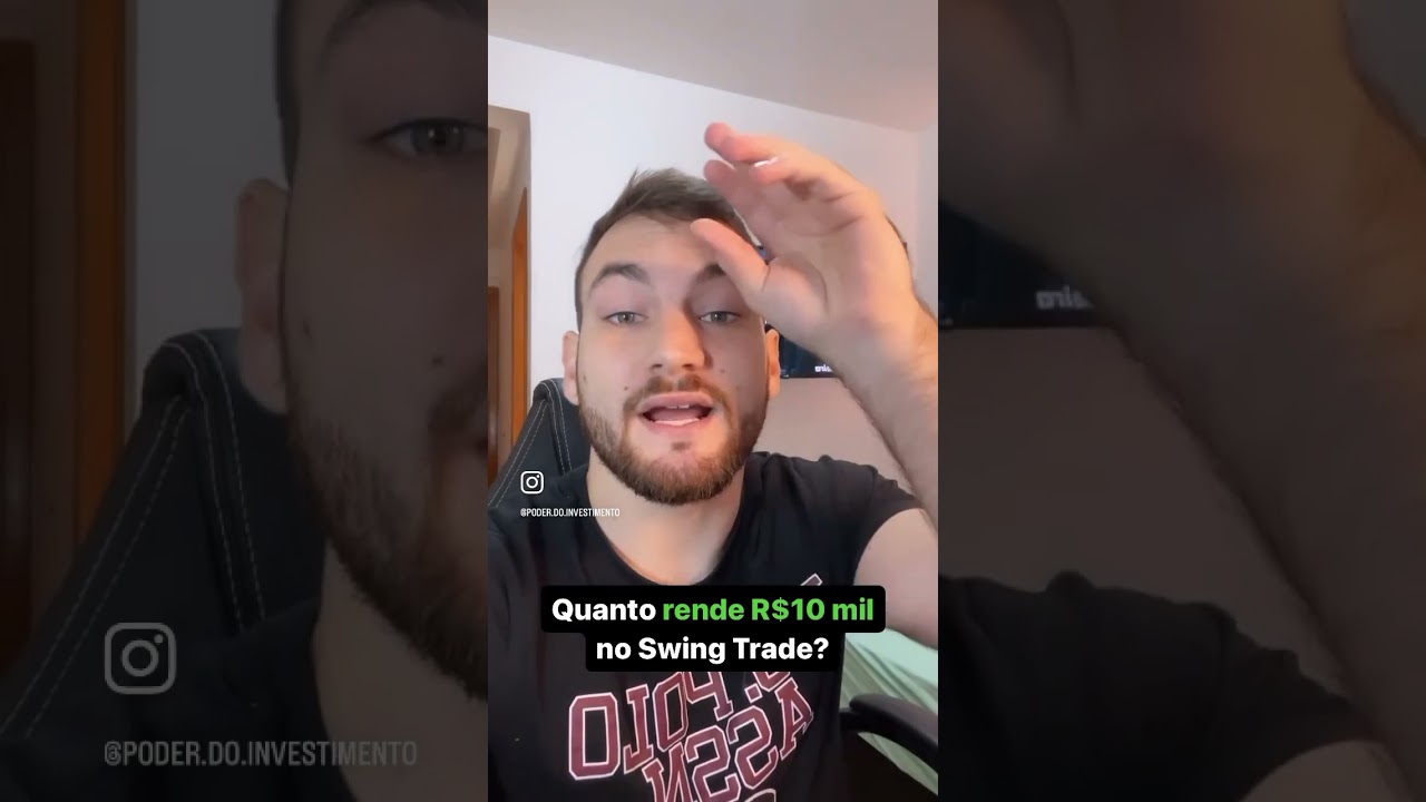 Quanto rendem R$10 mil no Swing Trade