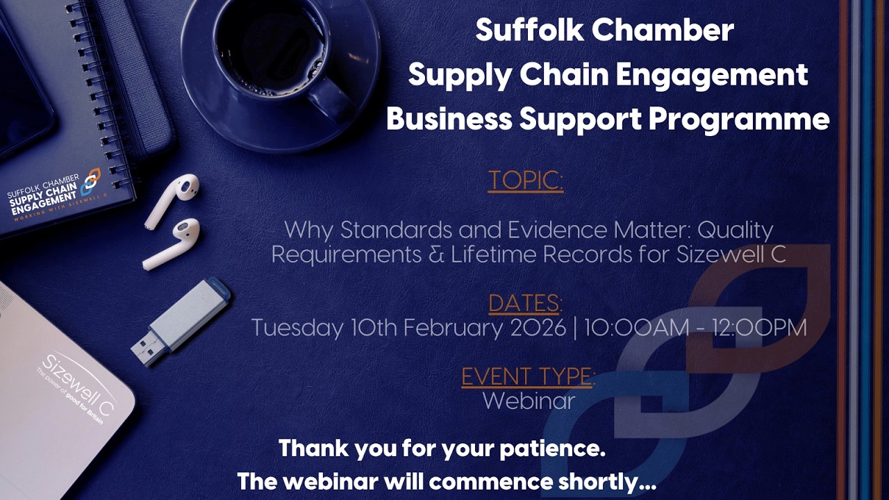 Supply Chain Business Support Programme: Quality Requirements & Lifetime Records for Sizewell C