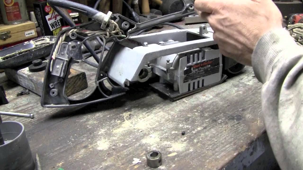 Black & Decker Belt Sander Repair