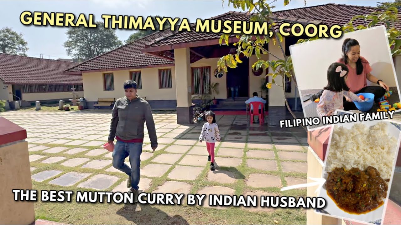 INDIA 🇮🇳 VISITED A GENERAL'S HOUSE! THE BEST MUTTON CURRY EVER ♥︎Filipino Indian Family
