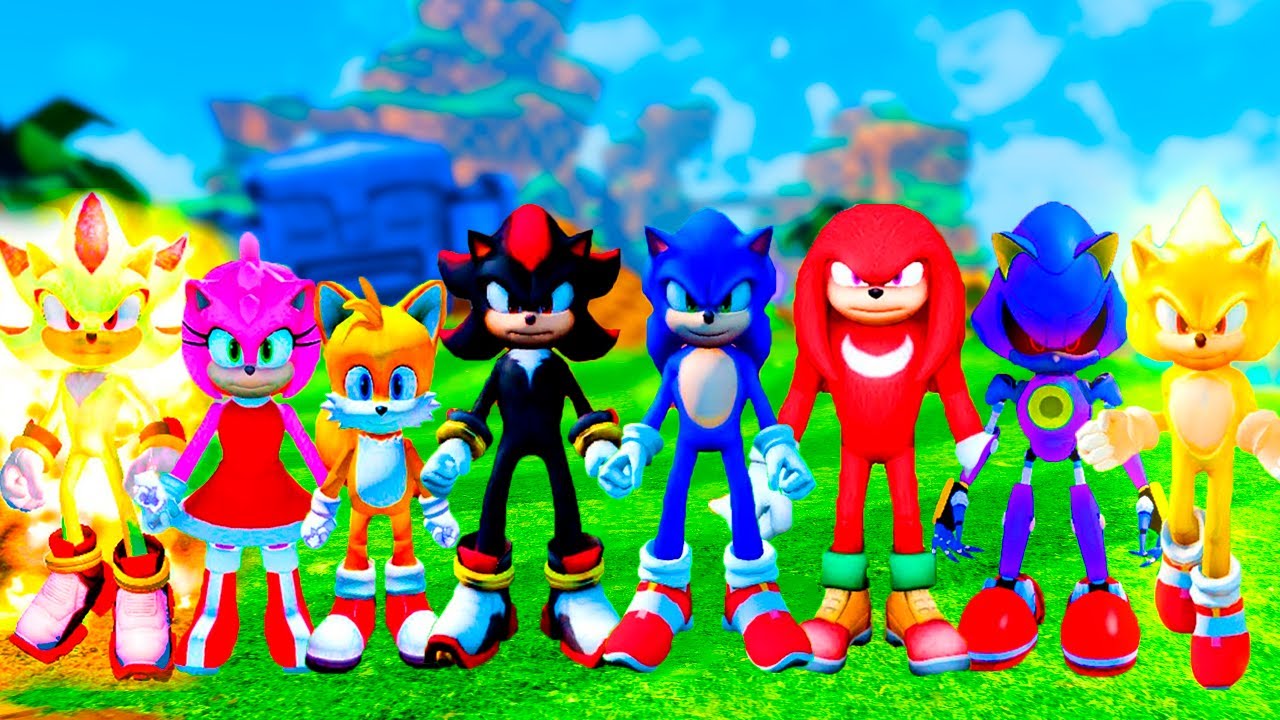 Como DESBLOQUEAR TODOS los PERSONAJES de SONIC 3 LA PELICULA en ROBLOX !! (Increible)