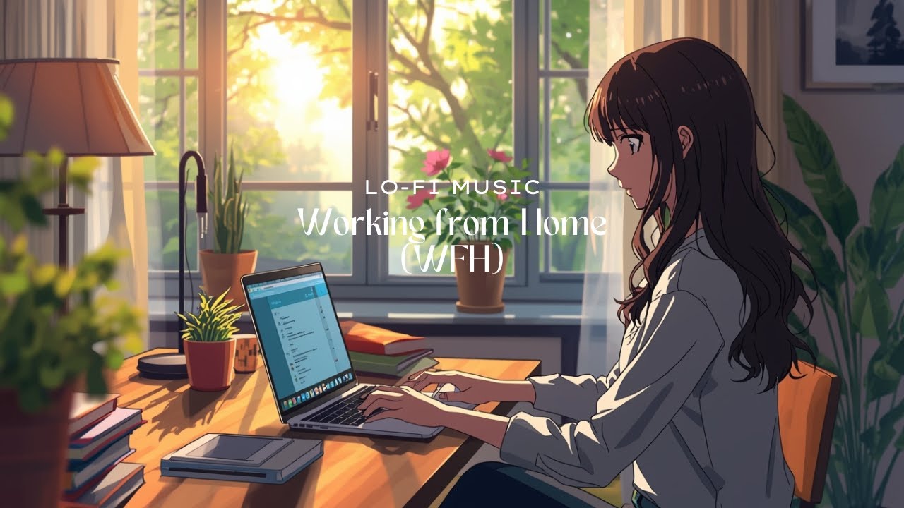 LoFi Music for Working From Home (WFH) - Chill Soft Slow Beat