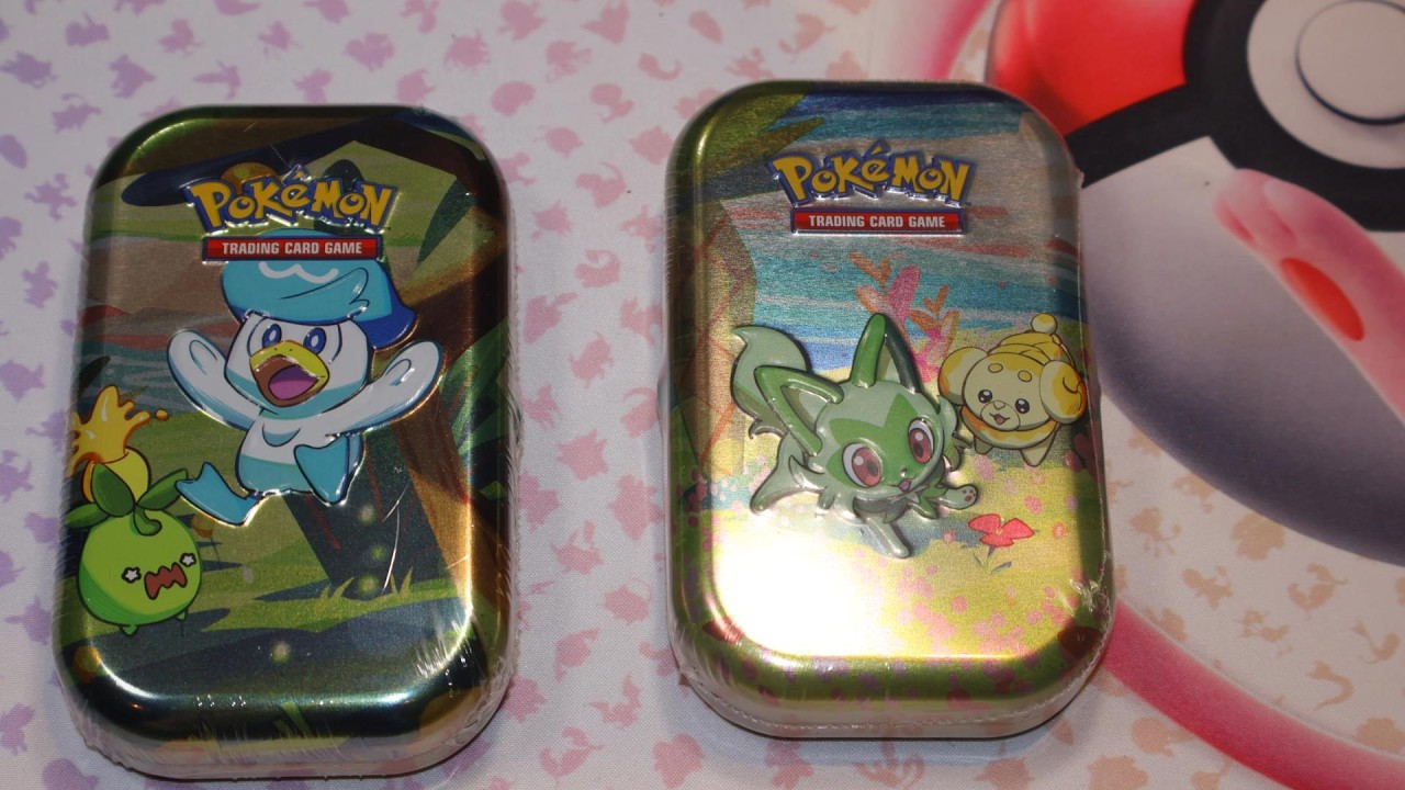 Pokemon Paldea Friends Mini Tins
