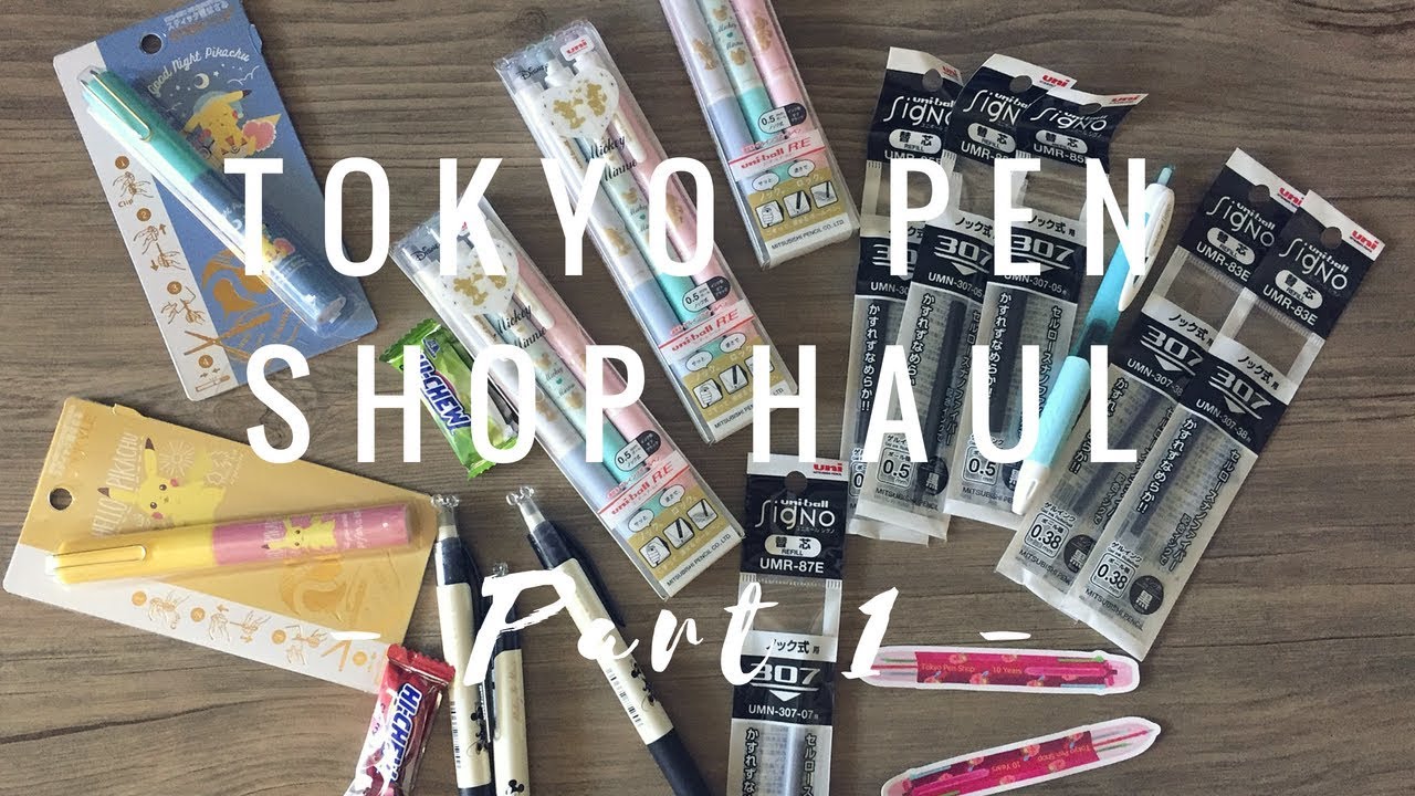Tokyo Pen Shop Haul - Part 1